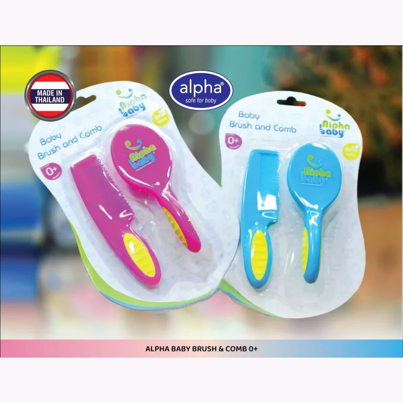 Alpha Baby Brush & Comb