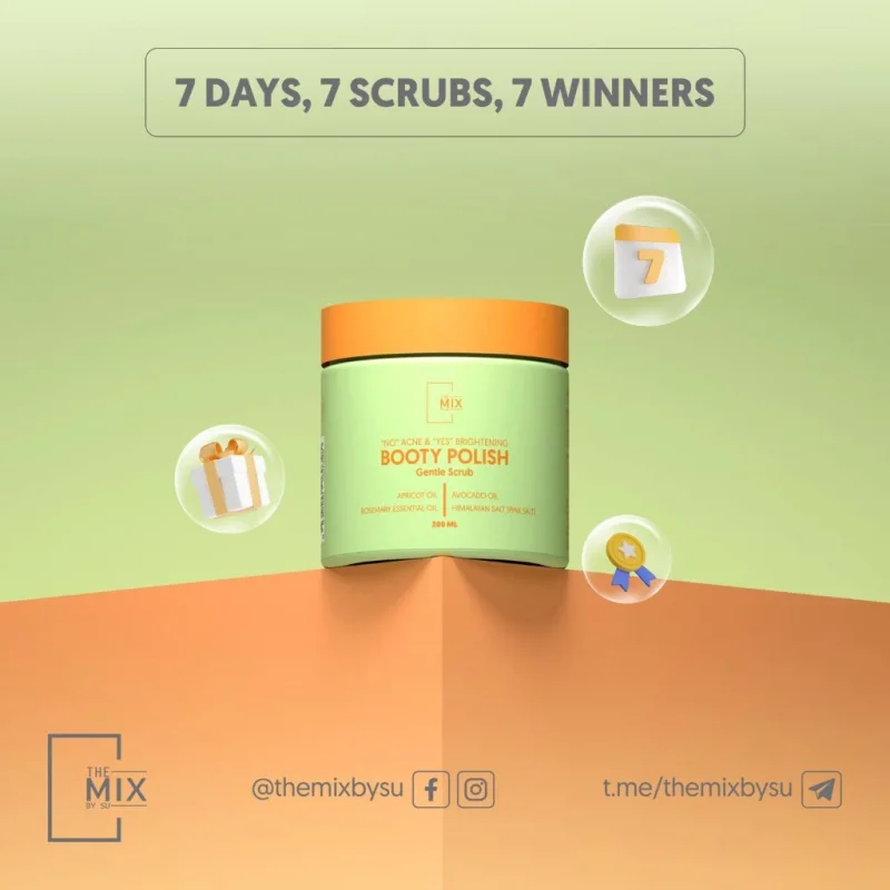 Alpha Booty Polish Gentle Scrub